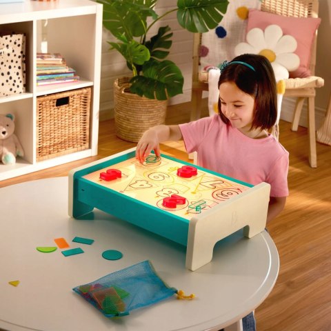 B.toys edukacyjny podświetlany stolik do rysowania Look & shine