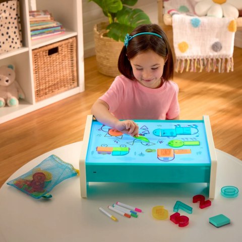 B.toys edukacyjny podświetlany stolik do rysowania Look & shine