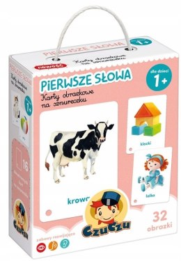 CzuCzu Karty obrazkowe Pierwsze słowa 1+