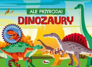 Dinozaury Ale przygoda Przestrzenna 3D Rozkładana