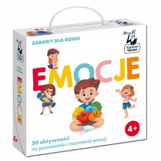 Gra Emocje 50 aktywności na poznawanie i rozumienie emocji Kapitan Nauka