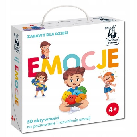 Gra Emocje 50 aktywności na poznawanie i rozumienie emocji Kapitan Nauka
