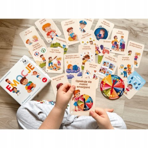 Gra Emocje 50 aktywności na poznawanie i rozumienie emocji Kapitan Nauka