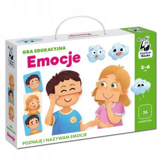 Gra edukacyjna Emocje Kapitan Nauka Poznaj i nazwij swoje emocje!