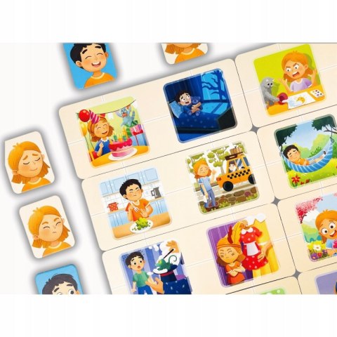 Gra edukacyjna Emocje Kapitan Nauka Poznaj i nazwij swoje emocje!