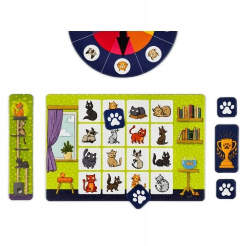 Gra planszowa Koty Gra bingo Kapitan Nauka