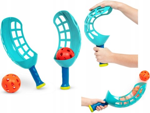 Gra zręcznościowa Szufle z piłkami Scoop & Toss Game Set B.toys
