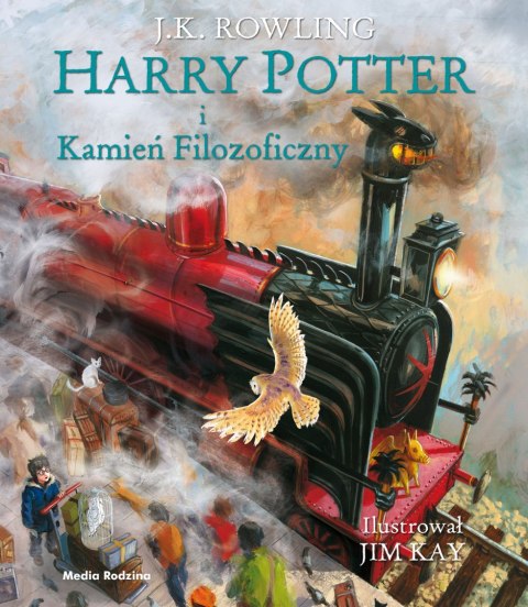 Harry Potter i Kamień Filozoficzny ilustrowany J.K. Rowling
