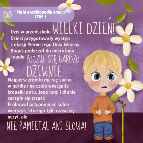 Książeczka „Mała encyklopedia emocji" TOM 1 Przygody Cudaków