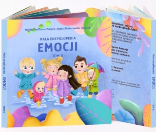 Książeczka Mała encyklopedia emocji Tom 2 Przygody Cudaków