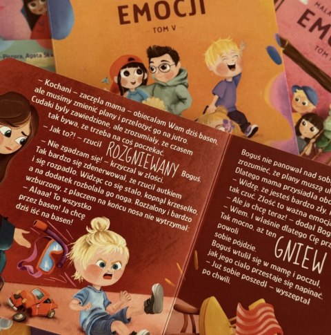 Książeczka "Mała encyklopedia emocji" tom 5 Przygody Cudaków