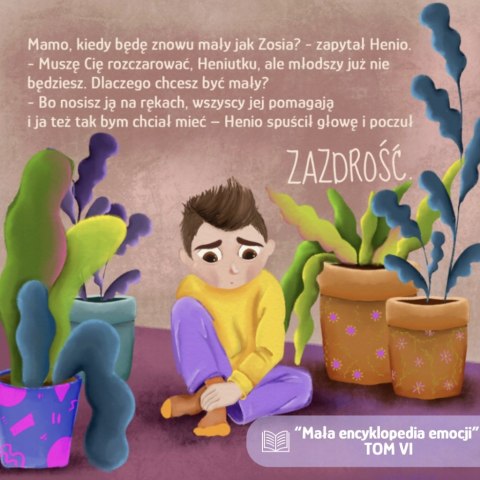 Książeczka "Mała encyklopedia emocji" tom 6 Przygody Cudaków