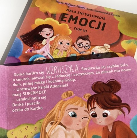 Książeczka "Mała encyklopedia emocji" tom 6 Przygody Cudaków
