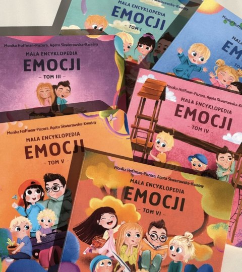 Książeczka "Mała encyklopedia emocji" tom 6 Przygody Cudaków