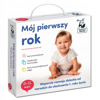 Mój pierwszy rok Zestaw dla malucha 0-12 miesięcy Kapitan Nauka