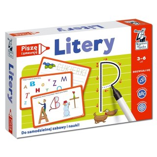 Pakiet Litery Piszę i zmazuję Kapitan Nauka Piszę i zmazuję 3-6 lat
