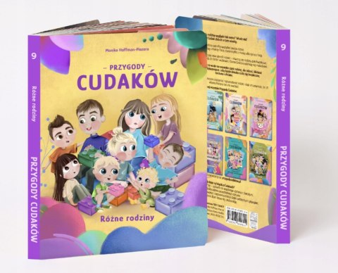 Przygody Cudaków - Różne rodziny tom 9, książka dla dzieci