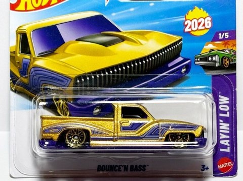 Samochodzik Hot Wheels JJH32 Bounce'N Bass Layin' Low