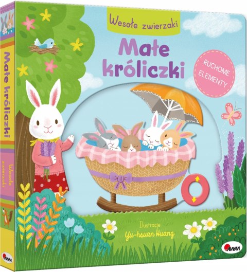 Wesołe zwierzaki Małe króliczki Natalia Kawałko-Dzikowska