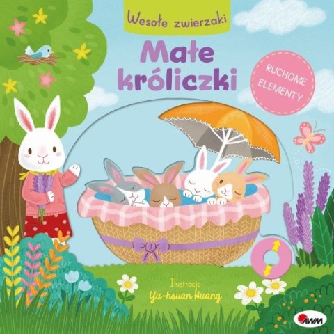 Wesołe zwierzaki Małe króliczki Natalia Kawałko-Dzikowska