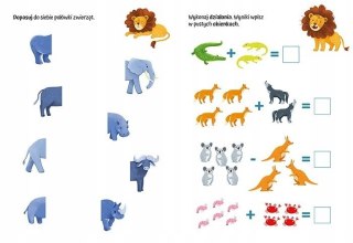 Zwierzęta zagadkowy zawrót głowy Wypukłe Naklejki