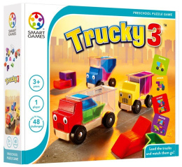 Gra Logiczna 3 Traki Trucky Smart Games Logiczne