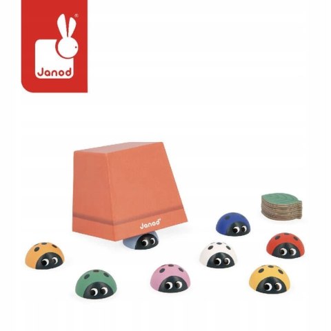 Gra memory pamięciowa Biedronki - gra logiczna dla dzieci 2 lata+, Janod