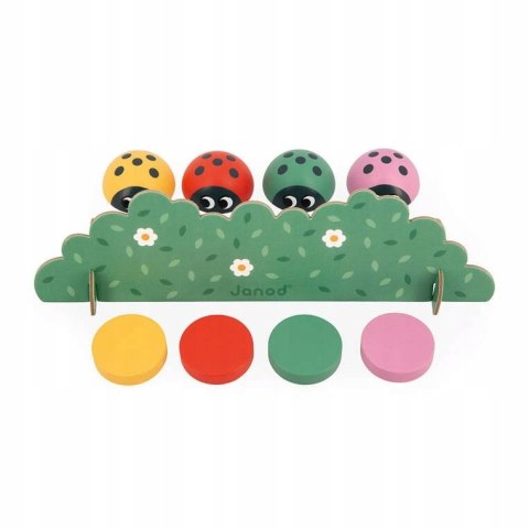 Gra memory pamięciowa Biedronki - gra logiczna dla dzieci 2 lata+, Janod