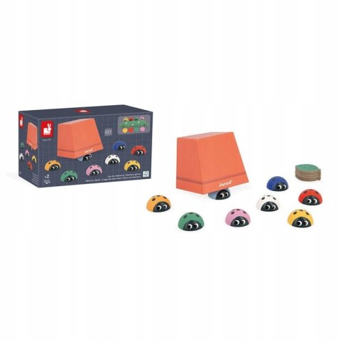 Gra memory pamięciowa Biedronki - gra logiczna dla dzieci 2 lata+, Janod