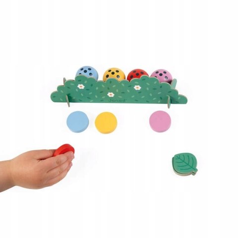 Gra memory pamięciowa Biedronki - gra logiczna dla dzieci 2 lata+, Janod