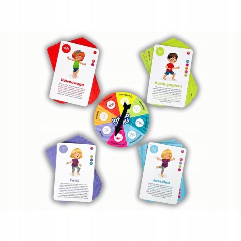 Gra ruchowa Fikaj, brykaj Zdrowie aktywność i dużo uśmiechu Kapitan Nauka