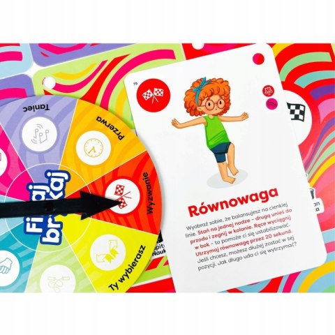 Gra ruchowa Fikaj, brykaj Zdrowie aktywność i dużo uśmiechu Kapitan Nauka