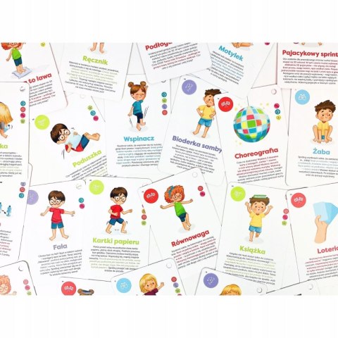 Gra ruchowa Fikaj, brykaj Zdrowie aktywność i dużo uśmiechu Kapitan Nauka