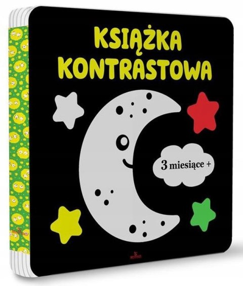 Książka kontrastowa 3+ Książeczka kontrastowa Pierwsza Maluszka