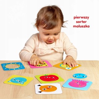 Puzzle CzuCzu 16 elementów Pierwszy sorter Koło 12 mies.+ 8 Układanek