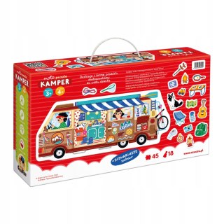 Puzzle CzuCzu 40 elementów CzuCzu Moto puzzle Kamper