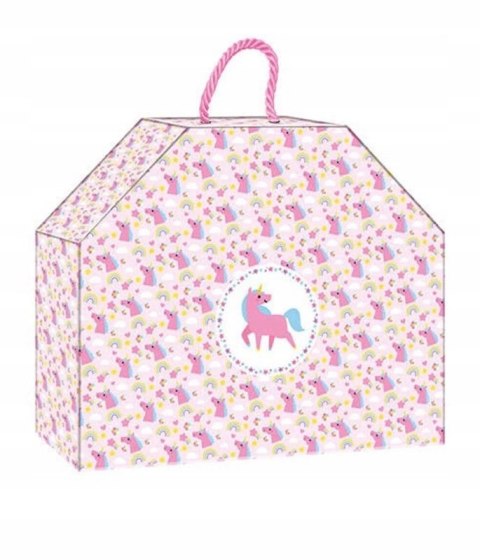 Zestaw kreatywny do tworzenia biżuterii z drewna Tęczowa kraina 4+, Janod