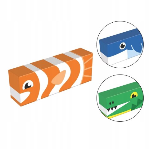 Gumka szkolna do mazania Maped Playful Animals Kolorowe Zwierzątka 1 szt.