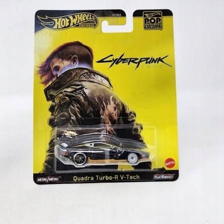 Hot Wheels Premium JBL57 POP Culture Quadra Turbo-R V-tech Cyberpunk 2077