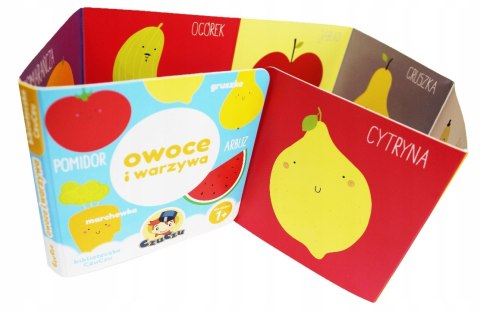 Biblioteczka CzuCzu Owoce i warzywa