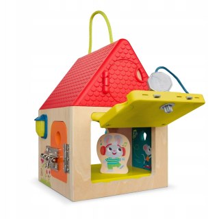 Domek manipulacyjny z zamkami B.Toys BX2416Z