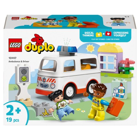 LEGO Duplo 10447 Karetka z kierowcą