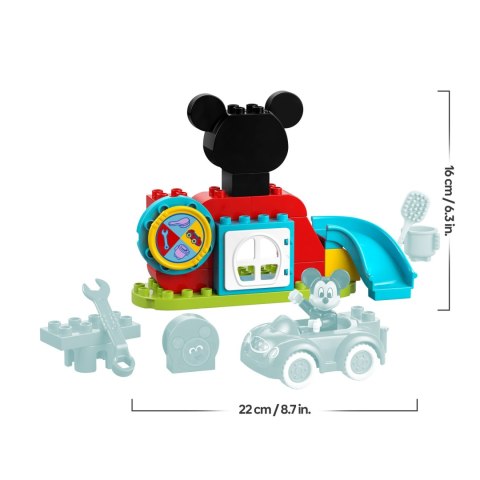 Lego Duplo 10454 Disney Klub przyjaciół Myszki Miki i samochód