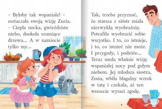 Noc w namiocie Duże litery Opowiadania do nauki czytania Aksjomat