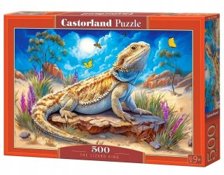 Puzzle 500 elementów The Lizard King Jaszczurka Castorland