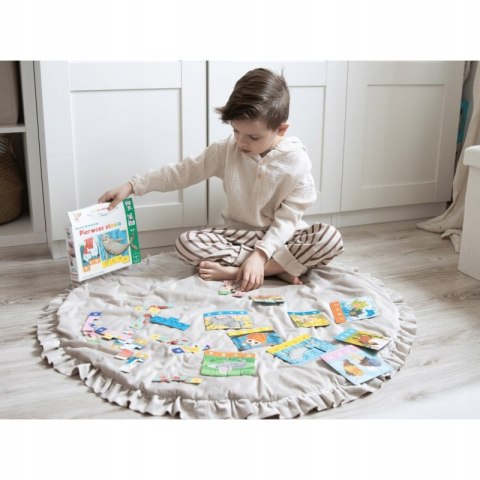 Puzzle edukacyjne Pierwsze słowa Kapitan Nauka Układanie i czytanie 3-6 lat