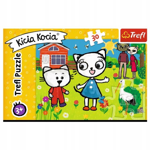 układanka Kicia Kocia dla 3 latka