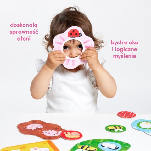 CzuCzu Puzzle z dziurką Przyjaciele 12m+ 11 elementów Moje pierwsze puzzle