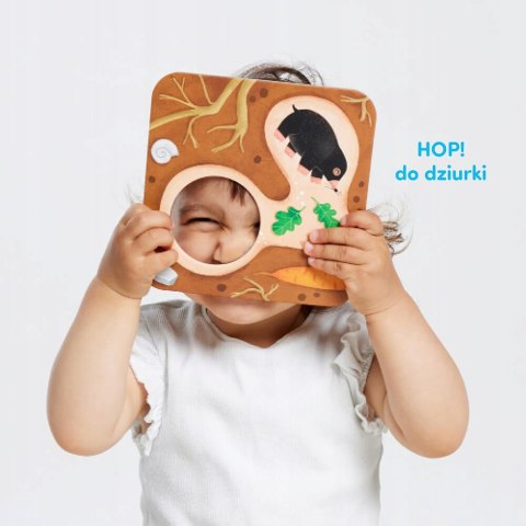 CzuCzu Puzzle z dziurką Tu mieszkam 15m+ 8 elementów Moje Pierwsze puzzle
