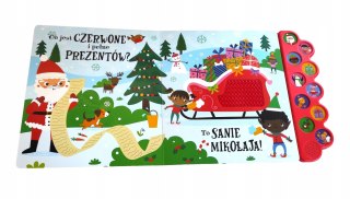 Dotknij i poczuj Gwiazdka Świąteczna przygoda! Książka dźwiękowa Sensoryczn
